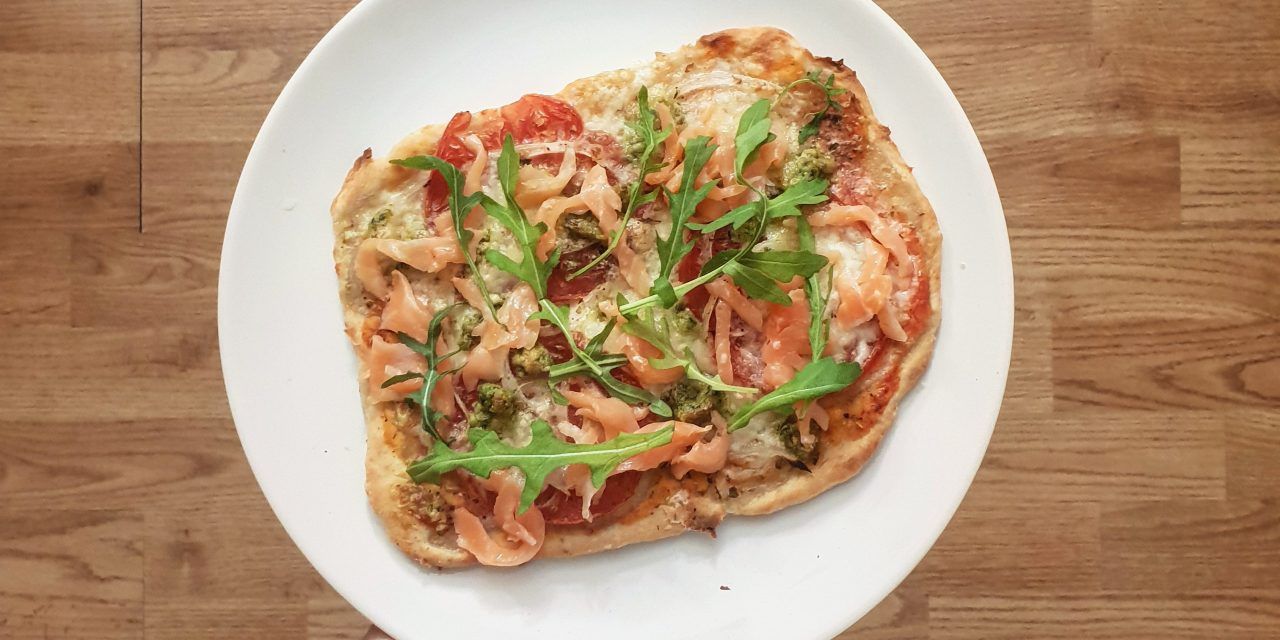 Pizza Integral de Rúcula